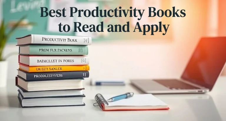 Best Productivity Books to Read and Apply