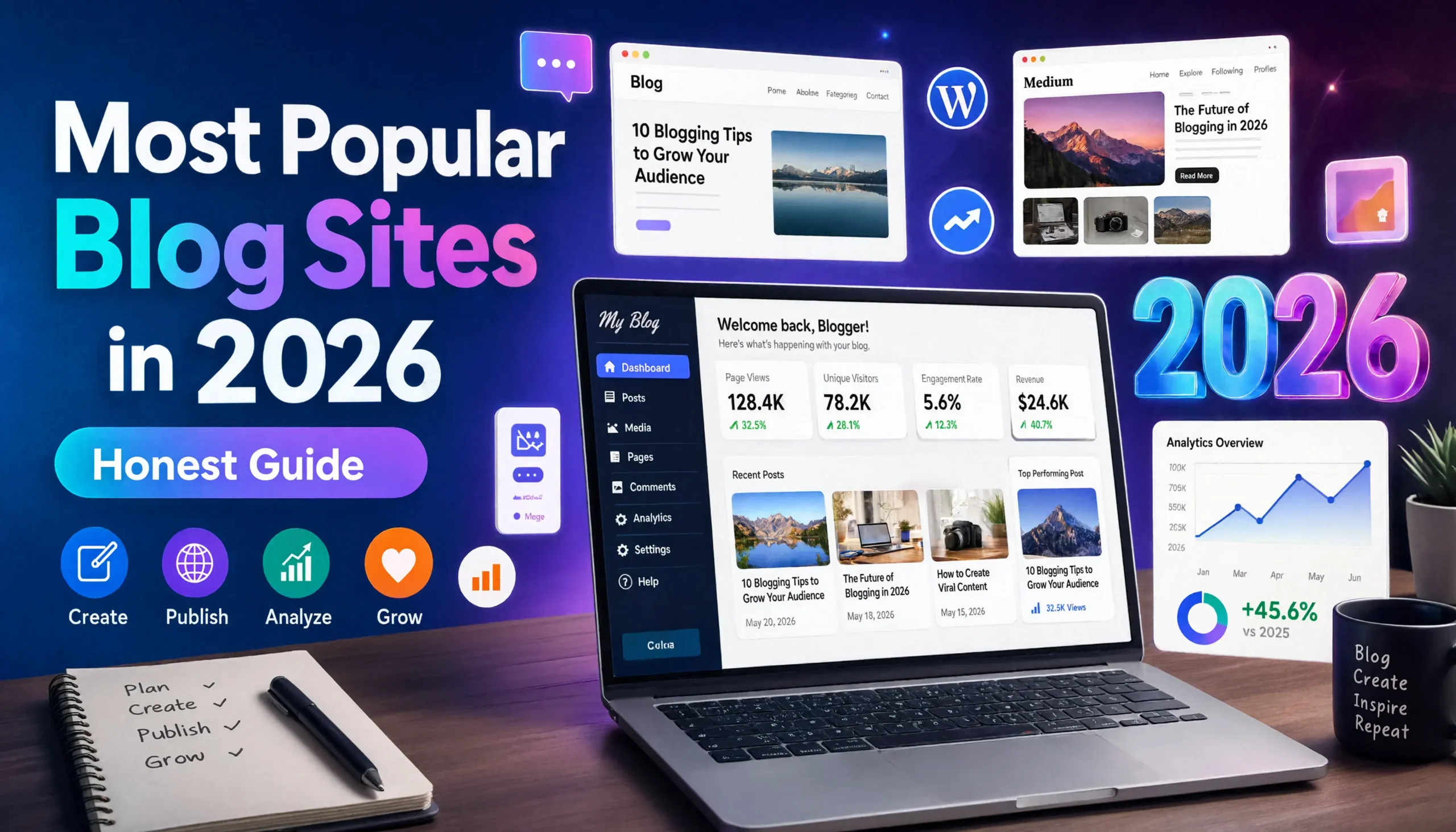 Most Popular Blog Sites in 2026 (Honest Guide)